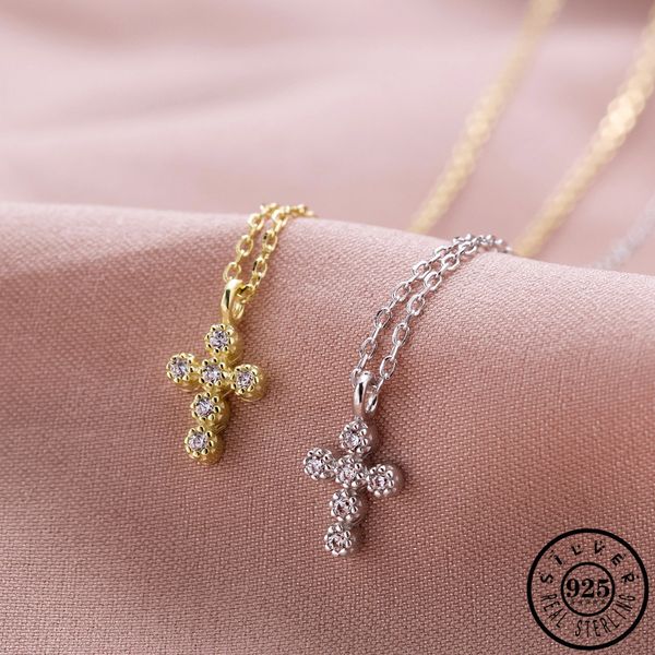 100% 925 sterling silver cubic zirconia cross pendant gold color chain cz collar necklace for women charm fine jewelry gifts q1120
100% 925 sterling silver cubic zirconia cross pendant gold color chain cz collar necklace for women charm fine jewelry gifts q1120