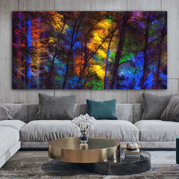 wall art large size colorful forest trees canvas poster art prints modern for living room home decorative picture
wall art large size colorful forest trees canvas poster art prints modern for living room home decorative picture