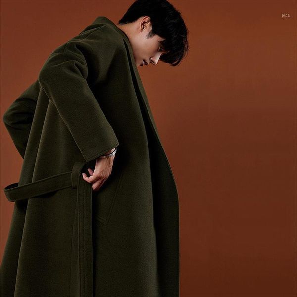 casual korean style men cashmer coat loose men's woolen jacket single breasted coat and jacket1, Black
casual korean style men cashmer coat loose men's woolen jacket single breasted coat and jacket1, Black