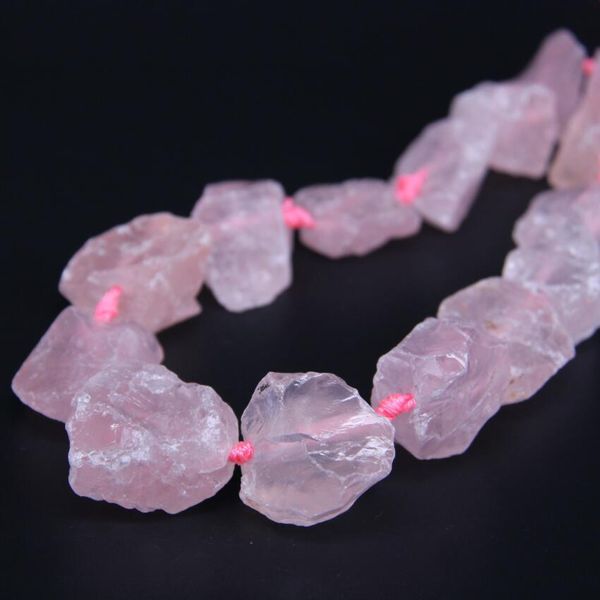 15.5"/strand natural rough rose quartzs orm cut nugget gravel loose beads,raw pink crystal stone chips for jewelry making 200930, Black
15.5"/strand natural rough rose quartzs orm cut nugget gravel loose beads,raw pink crystal stone chips for jewelry making 200930, Black