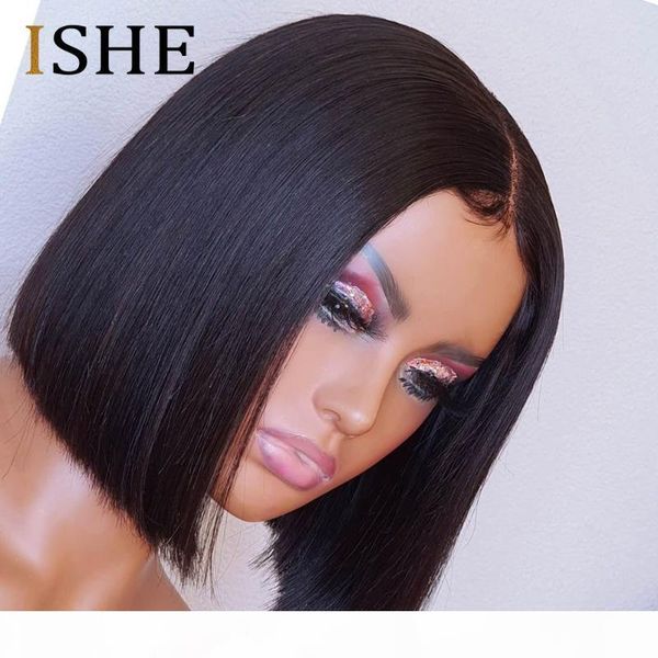 short bob wigs straight t part lace front human hair wigs for women pre plucked with baby hair bob lace front glueless ishe, Black;brown
short bob wigs straight t part lace front human hair wigs for women pre plucked with baby hair bob lace front glueless ishe, Black;brown