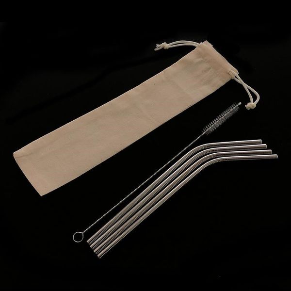 steel metal with stainless set straw reusable cleaning brush linen bag packing 4+1 combination
steel metal with stainless set straw reusable cleaning brush linen bag packing 4+1 combination