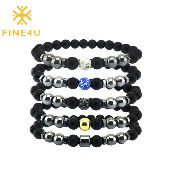 fine4u b300 природный камень chakra браслет из бисера strand браслет простирания для мужской магнит ювелирные аксессуары, Black
fine4u b300 природный камень chakra браслет из бисера strand браслет простирания для мужской магнит ювелирные аксессуары, Black
