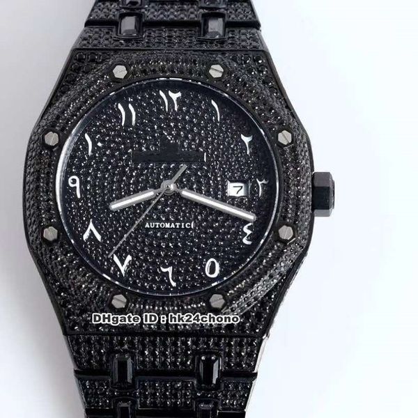 quality manufacturer 4 style 41mm 15400 black pvd full diamonds cal.3120 automatic men watch diamond arabic diamonds steel strap, Slivery;brown
quality manufacturer 4 style 41mm 15400 black pvd full diamonds cal.3120 automatic men watch diamond arabic diamonds steel strap, Slivery;brown