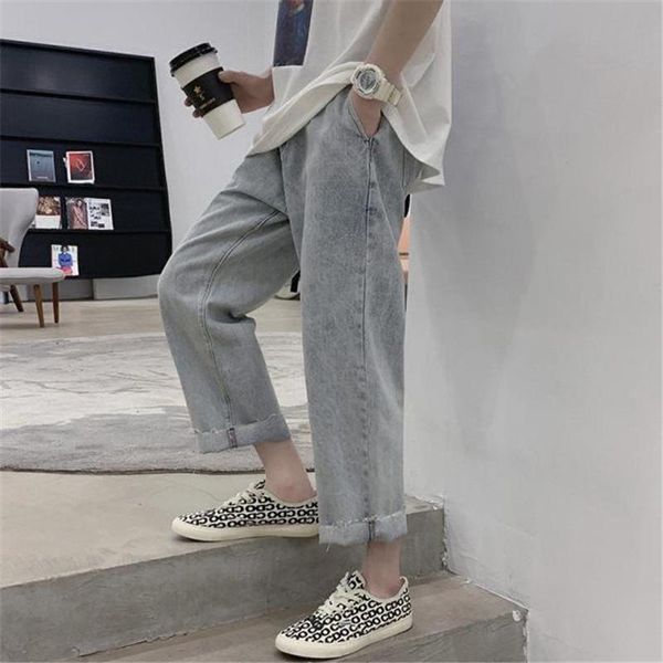 men's jeans japan for men slim fit pants classic male denim designer trousers casual skinny straight elasticity, Blue
men's jeans japan for men slim fit pants classic male denim designer trousers casual skinny straight elasticity, Blue
