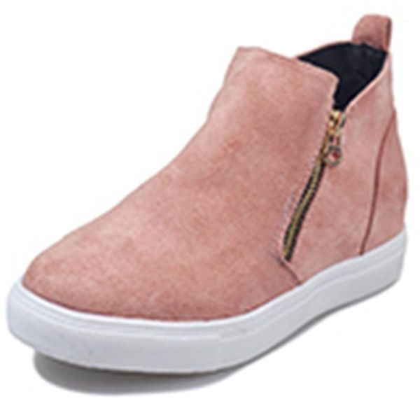 bonjomarisa ins autumn elegant casual flat platform ankle boots women 2020 classic zipper shoes woman1, Black
bonjomarisa ins autumn elegant casual flat platform ankle boots women 2020 classic zipper shoes woman1, Black