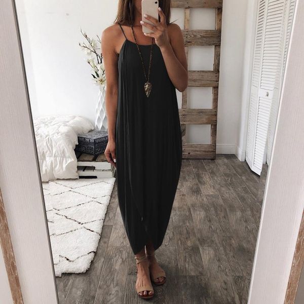 loose solid fashion dresses women summer straps sleeveless dress elegant holiday casual party beach dress drop shipping, Black;gray
loose solid fashion dresses women summer straps sleeveless dress elegant holiday casual party beach dress drop shipping, Black;gray