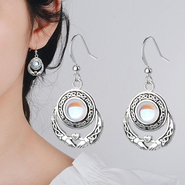 dangle & chandelier 2021 vintage faux moonstone crystal earrings color for women wedding jewelry statement earring, Silver
dangle & chandelier 2021 vintage faux moonstone crystal earrings color for women wedding jewelry statement earring, Silver