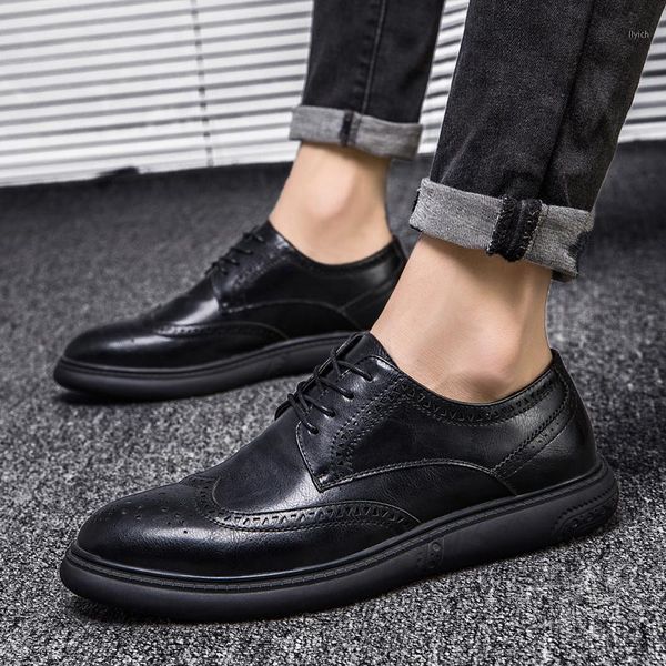 dress shoes men's genuine leather soft business casual black man cow men wedding party men1
dress shoes men's genuine leather soft business casual black man cow men wedding party men1