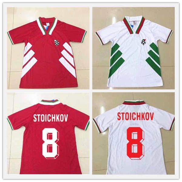 1994 bulgaria retro world cup national team soccer jersey home away red white 94 vintage football shirt #8 stoichkov #3 ivanov #22 andonov, Black;gray
1994 bulgaria retro world cup national team soccer jersey home away red white 94 vintage football shirt #8 stoichkov #3 ivanov #22 andonov, Black;gray