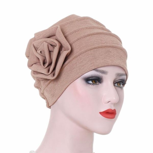 spring new european and american monochrome side flower turban hat muslim baotou hat turban ladies night cap bottoming cap, Blue;gray
spring new european and american monochrome side flower turban hat muslim baotou hat turban ladies night cap bottoming cap, Blue;gray