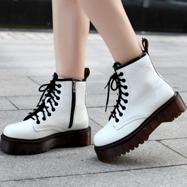 boots 2021 autumn winter women motorcycle platform ankle ladies short thick bottom shoes botas mujer, Black
boots 2021 autumn winter women motorcycle platform ankle ladies short thick bottom shoes botas mujer, Black