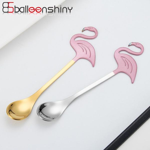 spoons balleenshiny creative flamingo coffee spoon stainless steel cake jelly dessert ice cream scoop soup stirring tableware
spoons balleenshiny creative flamingo coffee spoon stainless steel cake jelly dessert ice cream scoop soup stirring tableware