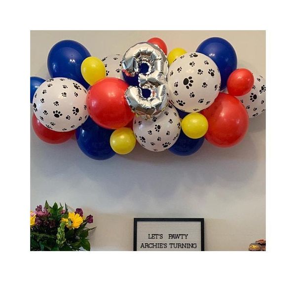 paw balloon garland kit 29pcs/lot cartoon dog globos birthday party decorations kids toys with 16 inch number sqcfjl
paw balloon garland kit 29pcs/lot cartoon dog globos birthday party decorations kids toys with 16 inch number sqcfjl