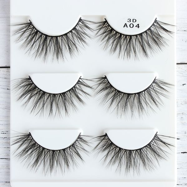 3pairs/set makeup 3d false eyelashes dense multi-layer thick black long eye lashes extension make up beauty tools kit wimpers
3pairs/set makeup 3d false eyelashes dense multi-layer thick black long eye lashes extension make up beauty tools kit wimpers