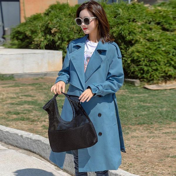 windbreaker female 2020 spring autumn new korean leisure chic loose ladies harbor wind long trench coat for women blue1, Tan;black
windbreaker female 2020 spring autumn new korean leisure chic loose ladies harbor wind long trench coat for women blue1, Tan;black