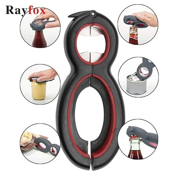 creative kitchen tools accessories 6 in 1 multi function twist bottle opener, all in one jar gripper can beer lid opener gadgets
creative kitchen tools accessories 6 in 1 multi function twist bottle opener, all in one jar gripper can beer lid opener gadgets
