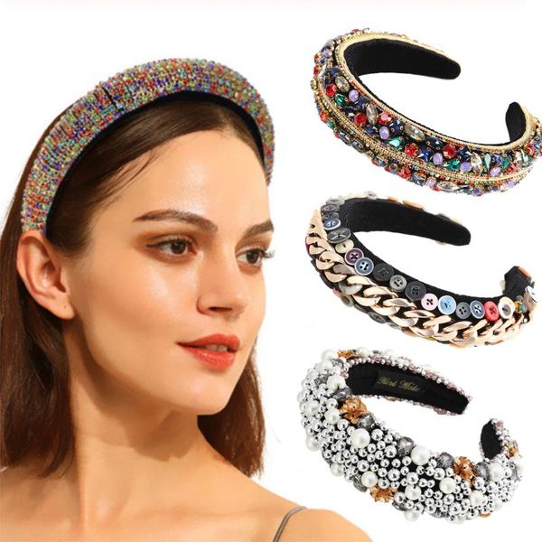 hair accessories handmade padded wedding headdress full crystal baroque tiara headband luxury diamante hairband for women bridal
hair accessories handmade padded wedding headdress full crystal baroque tiara headband luxury diamante hairband for women bridal