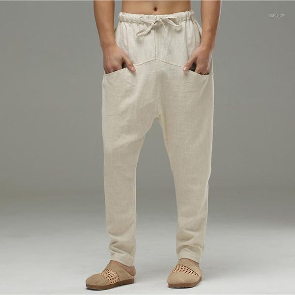 men's linen haren pants comfortable drop crotch cotton linen trousers men soft natural flax pants elastic waist pokents casual1, Black
men's linen haren pants comfortable drop crotch cotton linen trousers men soft natural flax pants elastic waist pokents casual1, Black