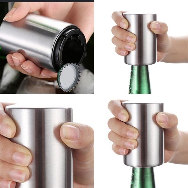 stainless steel beer bottle opener automatic press type no trace labor saving bottles openers convenient 5 2ld f2
stainless steel beer bottle opener automatic press type no trace labor saving bottles openers convenient 5 2ld f2