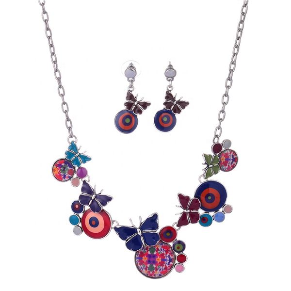 jewelry set zinc alloy jewelry sets butterfly necklace elegant animal necklace earrings set choker necklaces bijoux for women, Silver
jewelry set zinc alloy jewelry sets butterfly necklace elegant animal necklace earrings set choker necklaces bijoux for women, Silver