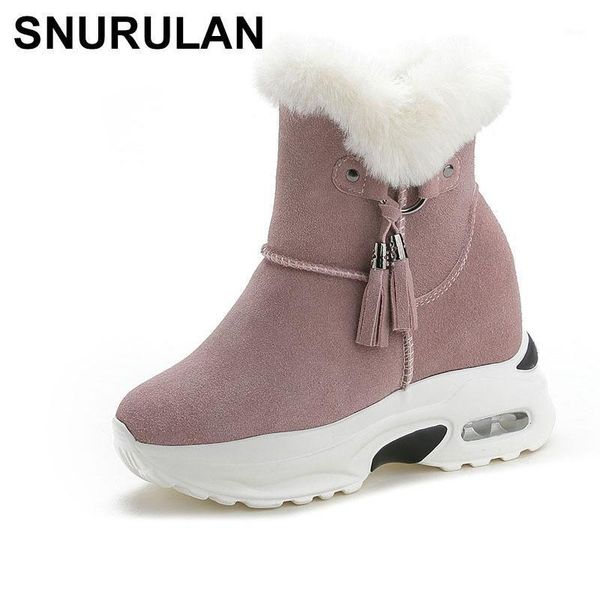 boots snurulanwomen snow warm zippers ankle feamle tassel flock plush platform women shoes ladies height increase bootse0371, Black
boots snurulanwomen snow warm zippers ankle feamle tassel flock plush platform women shoes ladies height increase bootse0371, Black