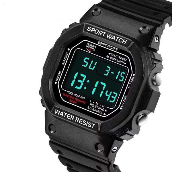 sports square electronic watch by women's watch night light waterproof color change with water multi-function, Slivery;brown
sports square electronic watch by women's watch night light waterproof color change with water multi-function, Slivery;brown