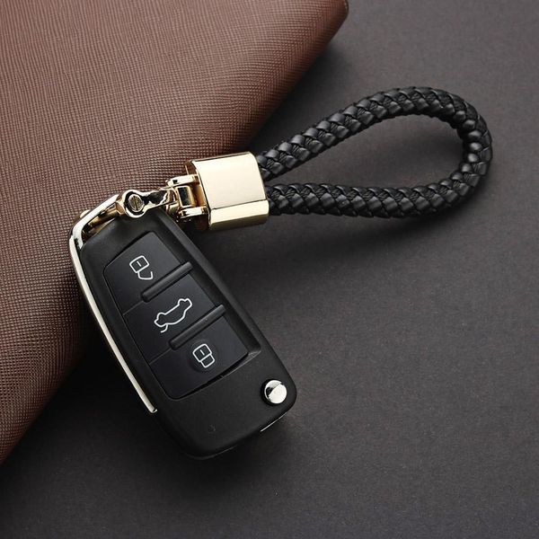 hand woven leather keychain detachable metal 360 degree rotating horseshoe buckle braided moto car key chain for men gift k394 h jllxya, Red;blue
hand woven leather keychain detachable metal 360 degree rotating horseshoe buckle braided moto car key chain for men gift k394 h jllxya, Red;blue