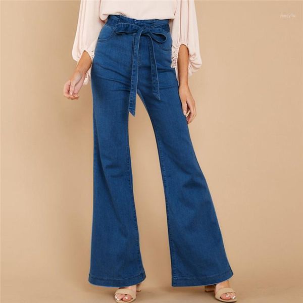 2020 jeans long fashion womens large size lacing jeans high waist stretch slim flare pants distress cloth fd1, Blue
2020 jeans long fashion womens large size lacing jeans high waist stretch slim flare pants distress cloth fd1, Blue
