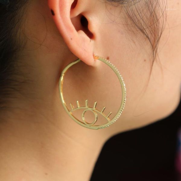 fashion turkish evil eye hoop earrings hollow circle earring chic women modern gifts micro pave shiny cz girls cute jewelry1, Golden
fashion turkish evil eye hoop earrings hollow circle earring chic women modern gifts micro pave shiny cz girls cute jewelry1, Golden