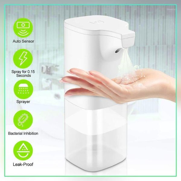 350ml automatic soap dispenser auto sensor suppression applicable bathroom bath wash shower gel shampoo dispenser dropshipping1
350ml automatic soap dispenser auto sensor suppression applicable bathroom bath wash shower gel shampoo dispenser dropshipping1