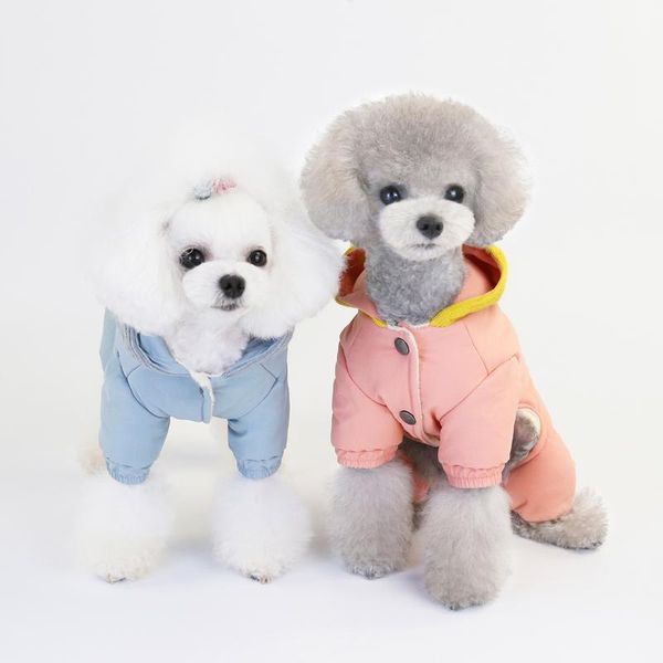 dog apparel thickening warm jacket winter clothes pet coat clothing waterproof hooded jumpsuit hoodie for small medium dogs
dog apparel thickening warm jacket winter clothes pet coat clothing waterproof hooded jumpsuit hoodie for small medium dogs