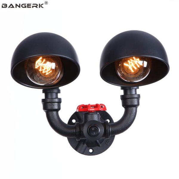 wall lamp industrial edison sconce loft decor vintage double water pipe light switch black iron led home lighting
wall lamp industrial edison sconce loft decor vintage double water pipe light switch black iron led home lighting