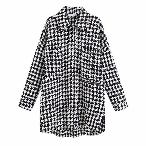 women's jackets woah 2021 bb75-9618 european and american fashion style tweed coat, Black;brown
women's jackets woah 2021 bb75-9618 european and american fashion style tweed coat, Black;brown