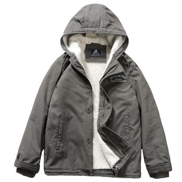 2020 with winter hoods wool lining thicken safari style military cargo of men coats outward clothes big xxxl 4xl s3b6, Black
2020 with winter hoods wool lining thicken safari style military cargo of men coats outward clothes big xxxl 4xl s3b6, Black