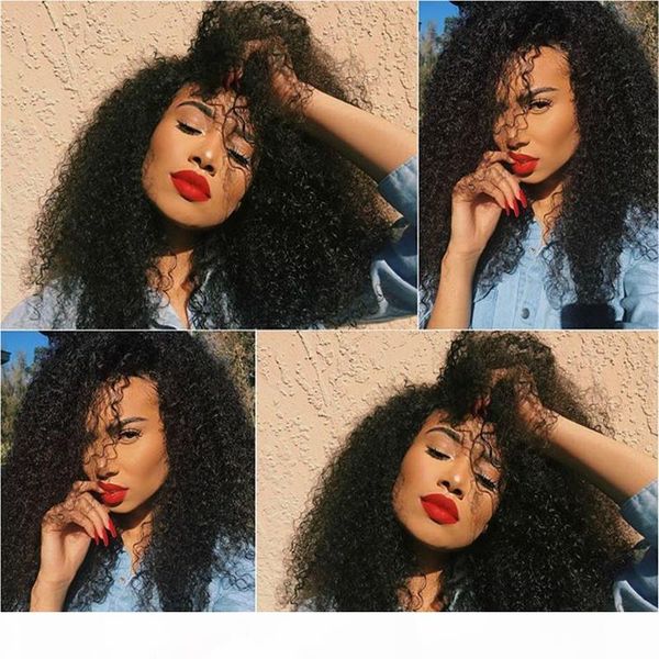 9a kinky curly brazilian human hair full lace wigs for black women glueless lace front wigs for black women baby hairline, Black;brown
9a kinky curly brazilian human hair full lace wigs for black women glueless lace front wigs for black women baby hairline, Black;brown