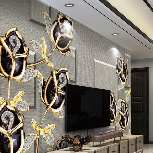 new custom 3d large mural wallpaper luxury three-dimensional relief jewelry tulip children's room tv background living bedroom1
new custom 3d large mural wallpaper luxury three-dimensional relief jewelry tulip children's room tv background living bedroom1
