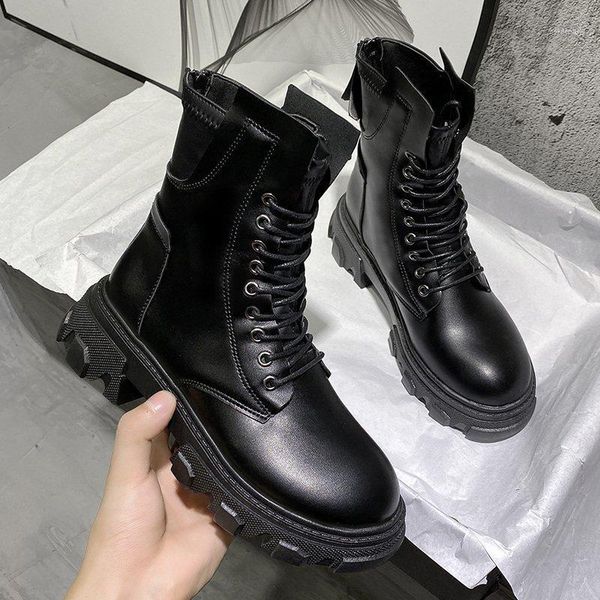 boots solid black leather platform female motorcycle thick heels women shoes autumn ankle plus size1
boots solid black leather platform female motorcycle thick heels women shoes autumn ankle plus size1