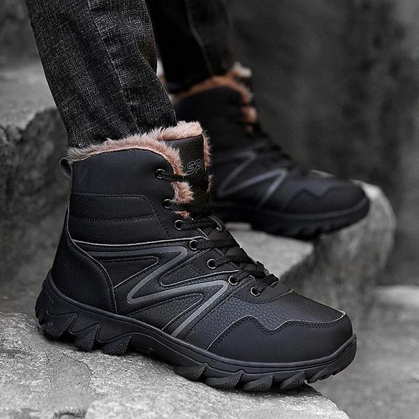 men ankle boots winter plush warm snow boots casual men winter hiking shoes footwear ankle men zapatos de hombre #fn2r 
men ankle boots winter plush warm snow boots casual men winter hiking shoes footwear ankle men zapatos de hombre #fn2r