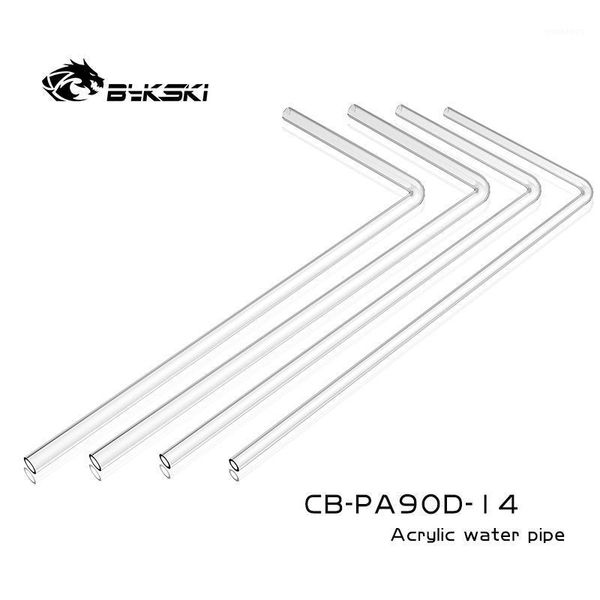 bykski 4pcs/lots pmma acrylic hard tube 90 degrees tube transparent thickness ( od14mm ) + 2mm 20cm+50cm1
bykski 4pcs/lots pmma acrylic hard tube 90 degrees tube transparent thickness ( od14mm ) + 2mm 20cm+50cm1