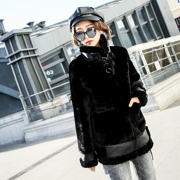 shearing natural winter sheep coat women real fur jacket for womens clothing manteau femme yy9421, Black
shearing natural winter sheep coat women real fur jacket for womens clothing manteau femme yy9421, Black
