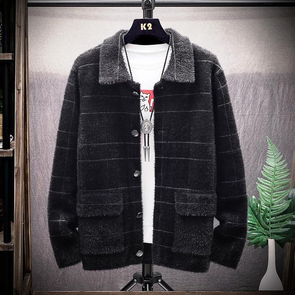 men's trench coats 2021 autumn winter warm overcoat jacket slim fit youth korean-style short plaid thick coat, Tan;black
men's trench coats 2021 autumn winter warm overcoat jacket slim fit youth korean-style short plaid thick coat, Tan;black