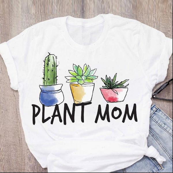 women graphic plant lady plant mom floral 90s cute lady print summer lady t shirt womens clothing tees female t shirt, White
women graphic plant lady plant mom floral 90s cute lady print summer lady t shirt womens clothing tees female t shirt, White