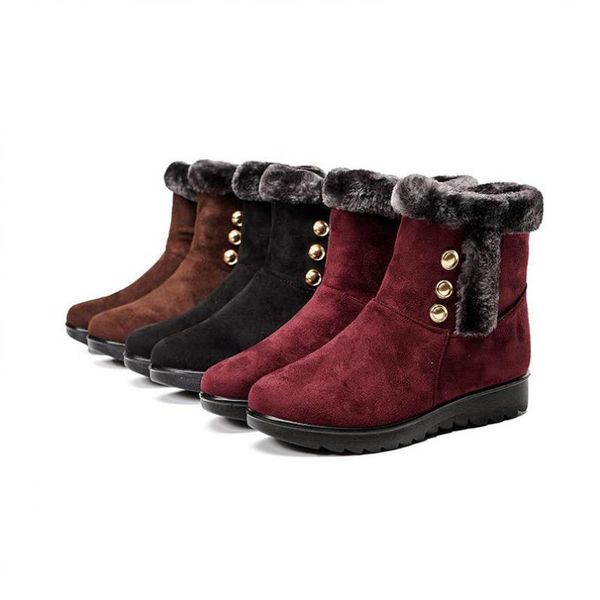 snow boots 2020 brand женщины зимние сапоги mother обувь противоскользящие водонепроницаемый повседневная flexible женщины мода плюс размер, Black
snow boots 2020 brand женщины зимние сапоги mother обувь противоскользящие водонепроницаемый повседневная flexible женщины мода плюс размер, Black