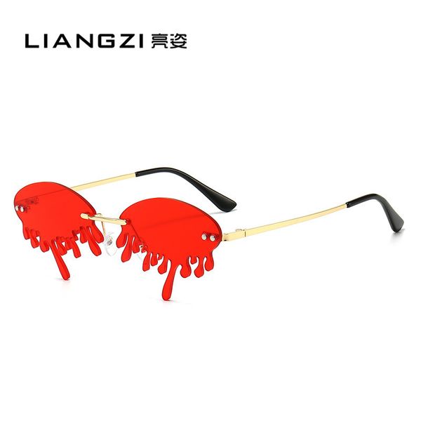 sunglasses 2021 futuristic women frameless oval quay sun glasses red orange pink green feminino, White;black
sunglasses 2021 futuristic women frameless oval quay sun glasses red orange pink green feminino, White;black