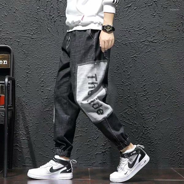 wholesale 2020 black beamed jeans men's autumn and winter new korean trend of loose beam feet tide brand tooling casual trousers1, Blue
wholesale 2020 black beamed jeans men's autumn and winter new korean trend of loose beam feet tide brand tooling casual trousers1, Blue