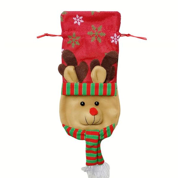 1pc creative santa claus snowman elk gift bags christmas red wine bottle cover dining table party xmas gift supplies bbylpj
1pc creative santa claus snowman elk gift bags christmas red wine bottle cover dining table party xmas gift supplies bbylpj