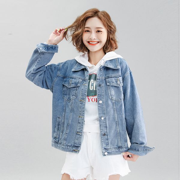 autumn blue denim coat women's loose korean students' spring and autumn bf top, Black;brown
autumn blue denim coat women's loose korean students' spring and autumn bf top, Black;brown