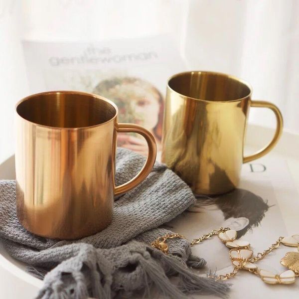 mugs stainless steel 304 copper-plated mug double-layer insulation with handle gold coffee cup
mugs stainless steel 304 copper-plated mug double-layer insulation with handle gold coffee cup