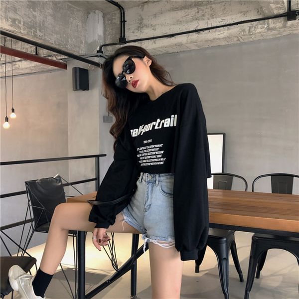 internet celebrity long-sleeved t-shirt women's spring clothes open navel jacket jacketjacket short jacket2020 new early autumn loose h, White
internet celebrity long-sleeved t-shirt women's spring clothes open navel jacket jacketjacket short jacket2020 new early autumn loose h, White